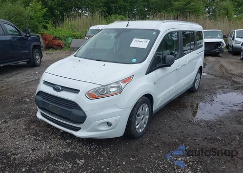 2017 Ford Transit Connect Xlt from USA, damaged, VIN NM0GS9F79H1328358